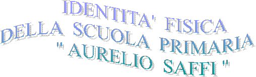       IDENTITA'  FISICA
DELLA  SCUOLA  PRIMARIA
      " AURELIO  SAFFI "